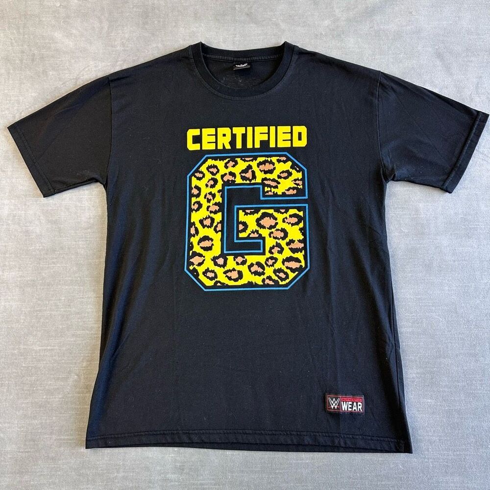 VTG WWE T-Shirt Mens XL Faded Certified G Enzo and Big Cass Wrestling Tee Y2K